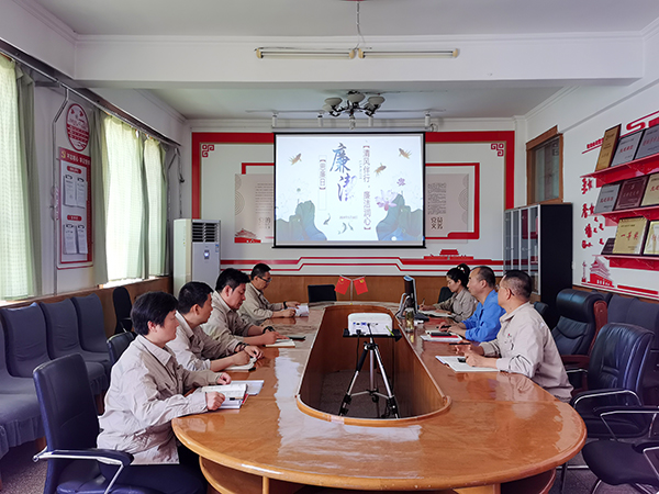 5月10日思廉日，渭河塑業(yè)公司開展“清風(fēng)伴行，廉潔潤心”主題黨日活動(dòng)。.jpg